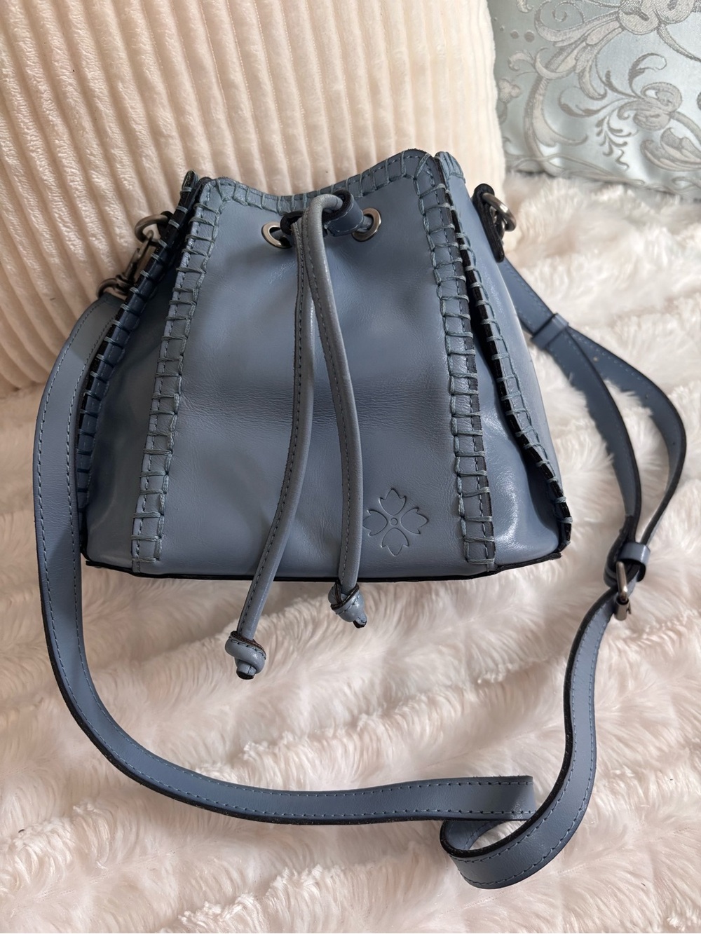 Patricia Nash Xena Drawstring crossbody bag